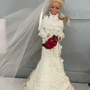 One of a kind Barbie Bride.  Collectible.  Wedding.